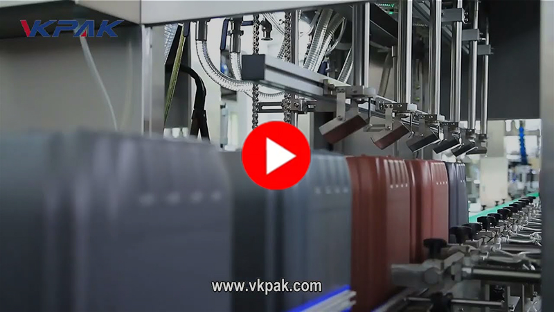 Línea de llenado de peso neto para barriles de 10 a 20 l