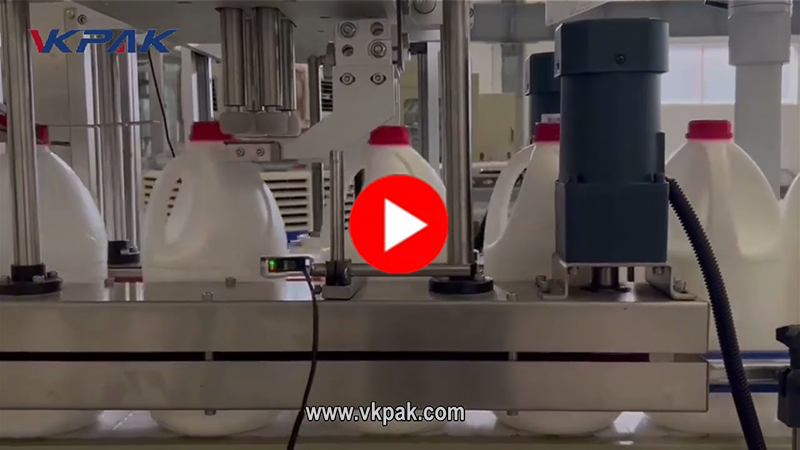 Línea de llenado anticorrosión para blanqueador de 1 galón