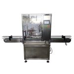 Máquina automática para tapar frascos de crema con tapas roscadas y alimentador vibratorio
