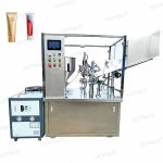 Máquina automática de llenado y sellado de tubos de crema y loción con enfriador de agua