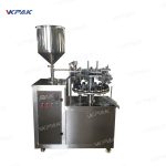 Máquinas de llenado y sellado de tubos de aluminio colapsables semiautomáticas