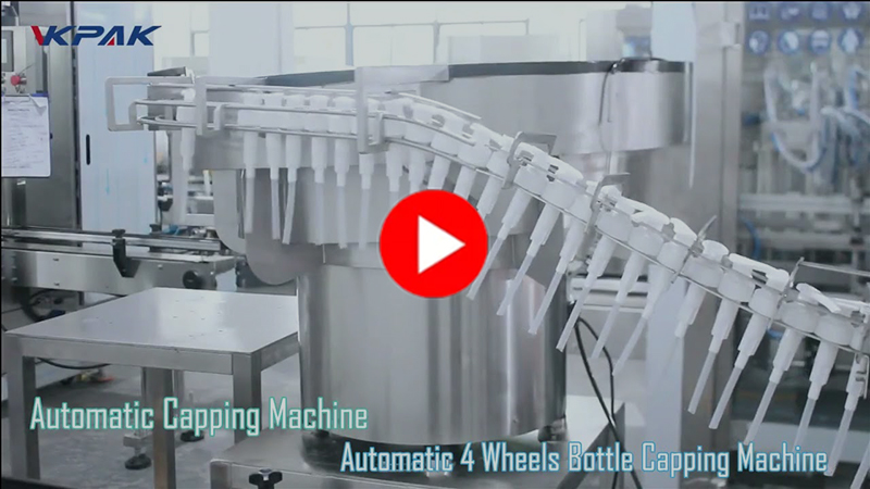 Línea de llenado para champú y gel de ducha