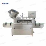 Máquina de tapado al vacío con sistema Twist-Off para tarros de vidrio Equipo de tapado a vapor