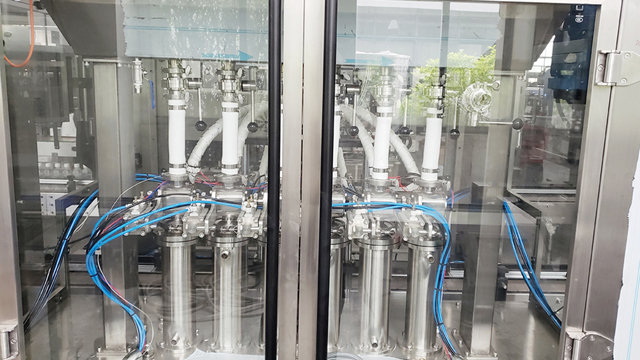 Contenedor grande de 6 cabezales, 5 tapones para llenado de líquidos, doble cara