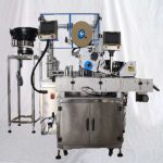 Máquina etiquetadora horizontal para embotellado, llenado y tapado de aceite de cigarrillo electrónico