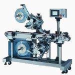 Máquina etiquetadora de doble cara con superficie plana para jabón en barra y cartón