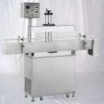 Máquina de sellado por inducción de papel de aluminio continuo para botellas de vidrio y plástico