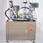 Equipo de llenado de tubos rotatorios semiautomático con sellado de cola ultrasónico