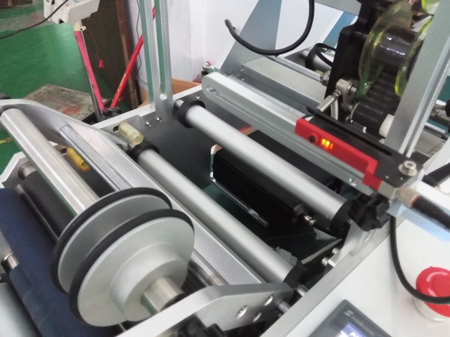 Para máquina etiquetadora de tubos semiautomática eran jeringa con